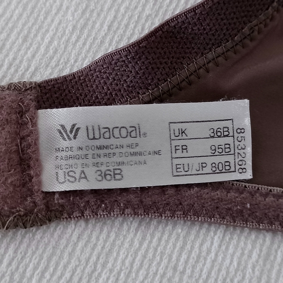 Wacoal Finishing Touch Contour Bra, size 36B - Picture 12 of 12